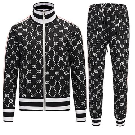 gucci tracksuits for men|gucci tracksuit men's price.